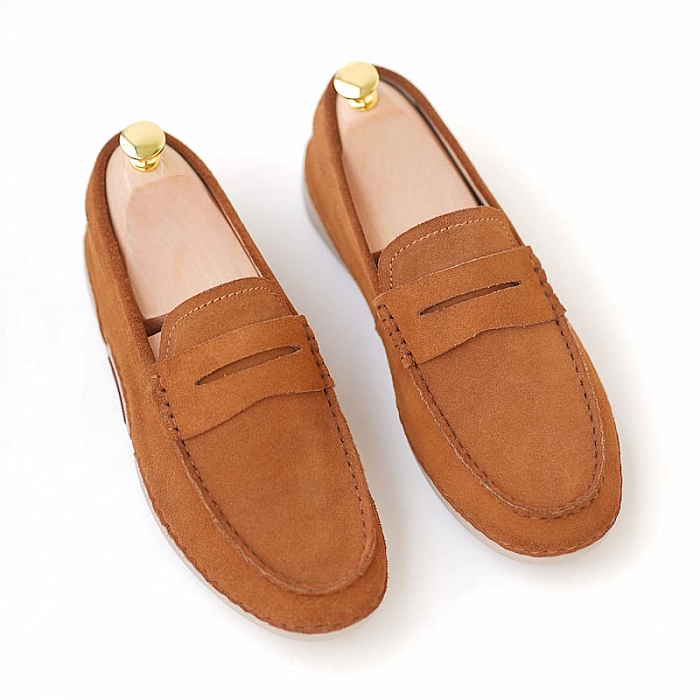 British Soft Sole Peas Loafer – Brown