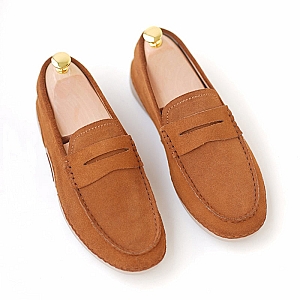 British Soft Sole Peas Loafer – Brown